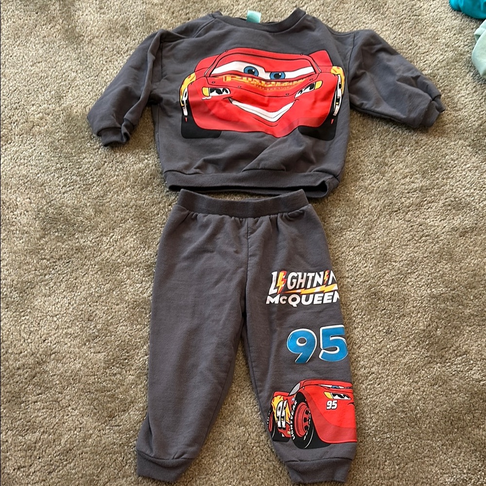Disney Lightning McQueen Charcoal Sweatpants
